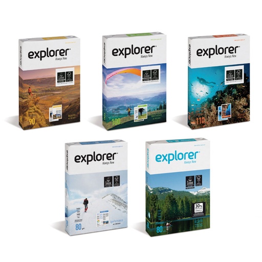 [GRA65015370] PAQ.250 FLS A4 120G EXPLORER ICOLOUR