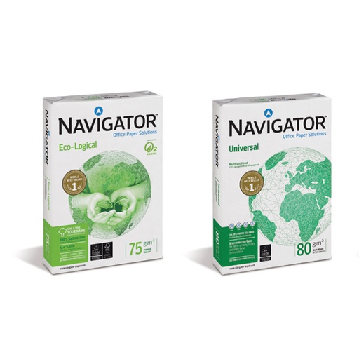 [GRA65022170] PAQ.PAPEL 500 FLS NAVIGATOR A4 80G.