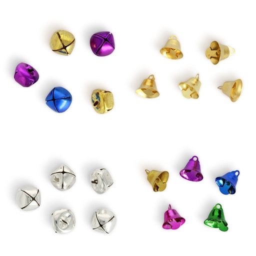 [GRA68085099] BOLSA 5 CASCABELES SURT.18MM FIXOKIDS