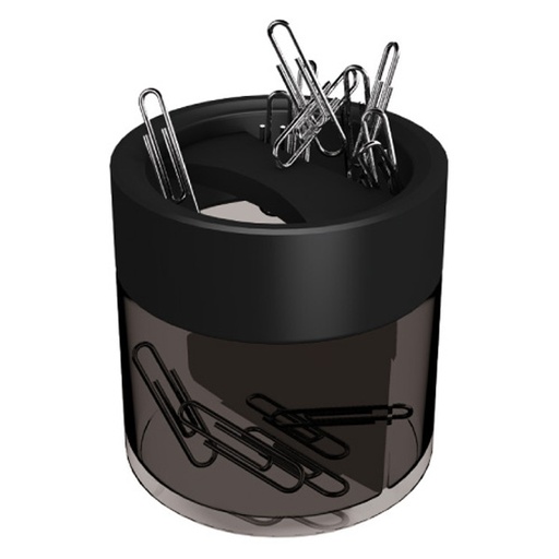 [GRA00471080] PORTA CLIPS IMANTADO CABEZAL NEGRO KORES
