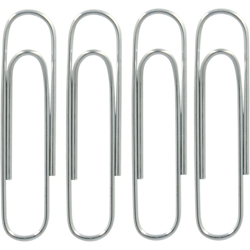 [GRA00471375] CAIXA 100 CLIPS GALVAN LABIADOS 42MM KORES