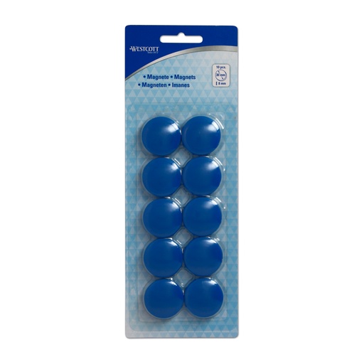 [GRA74330330] BLS 10 IMANES 30MM AZUL WESTCOTT