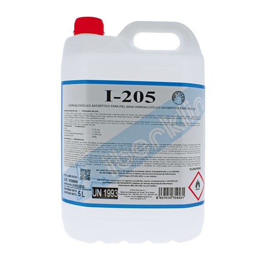 [GRA85001800] JABON HIDROALCOHOLI. 5 L