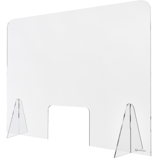 [GRA85010100] MAMPARA METACR.5MM 85X70 C/VENTANA