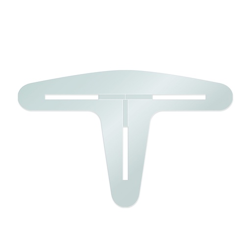 [GRA85011200] PIEZA ENCAJE EN T MET.10MM 20X12,8CM D