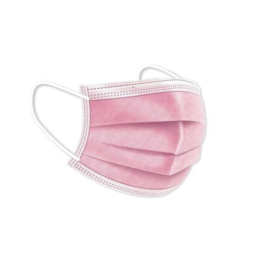 [GRA85005053] CAIXA 50 MASC.QUIRUR.IIR C/C/ ELAST. ROSA