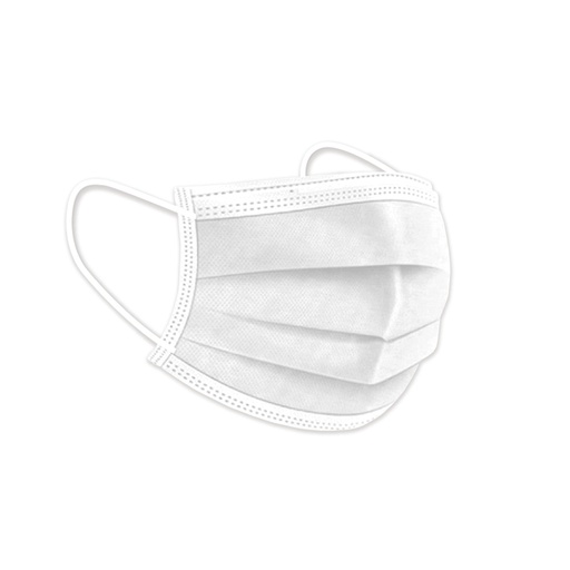 [GRA85005070] CAIXA 50 MASC.QUIRUR.IIR C/C/ ELAST. BLANCO