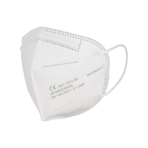 [GRA85005270] CAIXA 25 MASC.FFP2 BLANCO RADEX