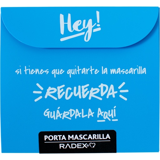 [GRA85002233] PORTA MASCARAS FFP2 PP AZ.CEU RAD