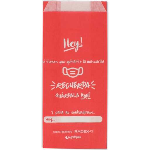 [GRA85002451] PACK10 EMB.S PAPEL C/FOLE ROXO RADEX