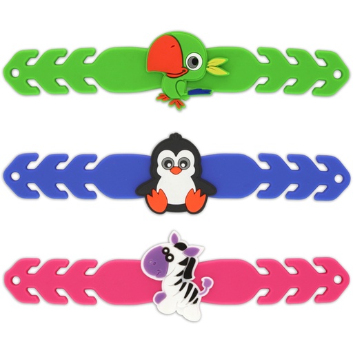 [GRA85003099] PACK 3 SUJETAMASK SILICONE NINOS SORT.