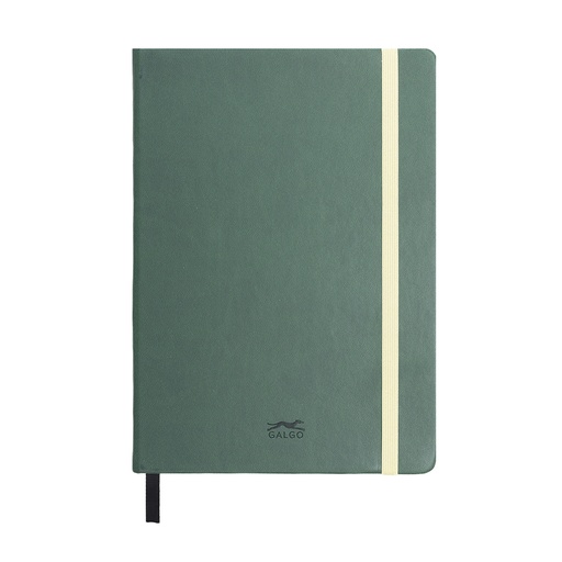 [GRA16271622] BLOCO DE NOTAS GALGO A5 80H 100G CADERNO VERDE O