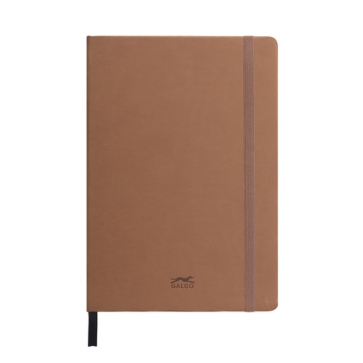 [GRA16271640] BLOCO DE NOTAS GALGO A5 80H 100G CADERNO MARRON