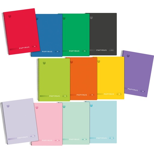 [GRA88442752] CADERNO PP PAPY UNICLA Fo 80H/90G 3,5 NARAN