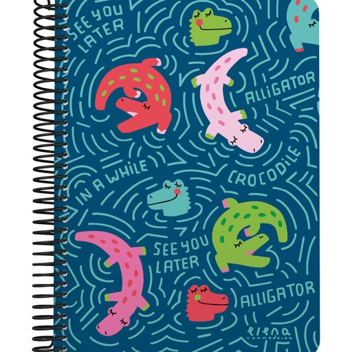 [GRA16512227] CADERNOPP 4o 80H 90G C4MM EC ALLIGATOR