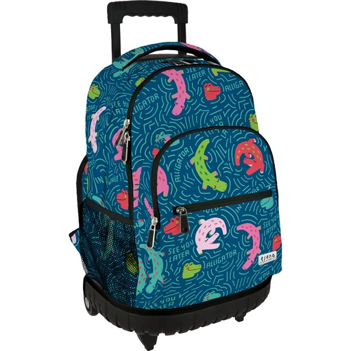 [GRA37502639] MOCHILA ROLLER EC ALLIGATOR