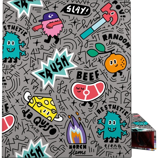 [GRA88142728] PASTAANILLAS A4 FOR.4D25 EC RANDOM