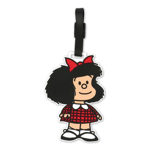 [GRA37762300] PORTADISTINTIVO MALETA SILICONE MAFALDA