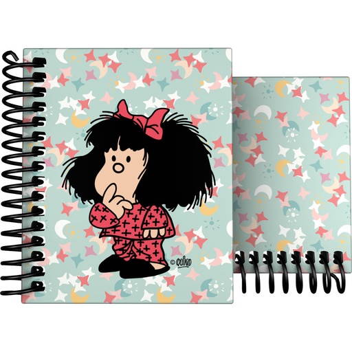 [GRA16532725] CADERNO FOR.A7 C5MM MAFALDA PIJAMA