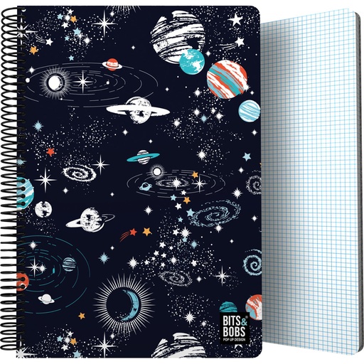 [GRA16502221] CADERNOPP Fo 80H 90G C4MM B&B COSMOS