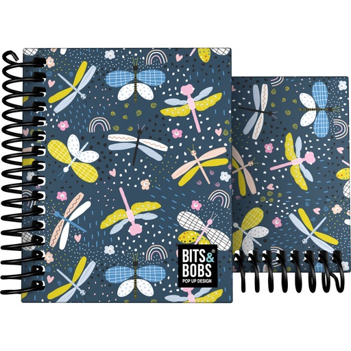 [GRA16532708] CADERNO FOR.A7 C5MM B&B DRAGON FLY
