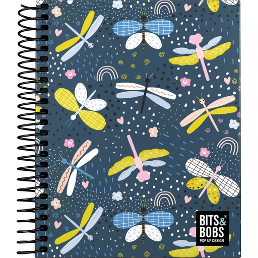 [GRA16522708] CADERNO FOR.A6 C5MM B&B DRAGON FLY