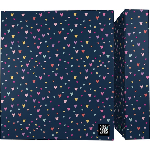 [GRA88172722] PASTA 4D40MM FOR. A4 B&B HEARTS