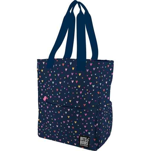[GRA37730018] TOTE BAG B&B HEARTS