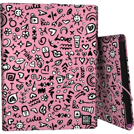 [GRA82402714] PASTA3 SOLAPAS FOR. B&B I LOVE YOU