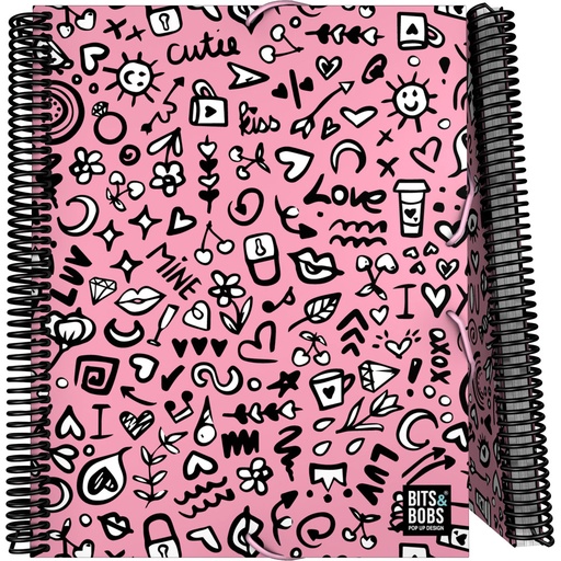 [GRA39802214] MAXIPLAS PP 30F B&B I LOVE YOU