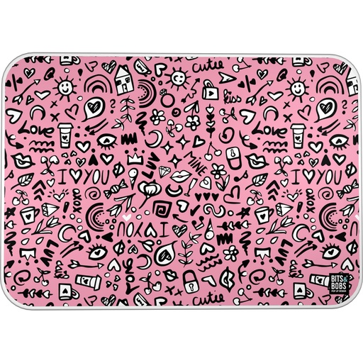 [GRA09252714] VADE PVC B&B I LOVE YOU