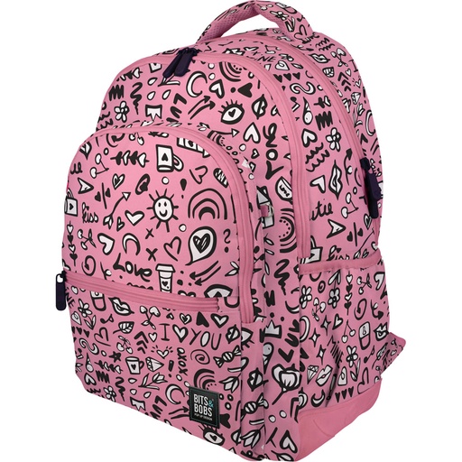 [GRA37500736] MOCHILA RUBBER B&B I LOVE YOU