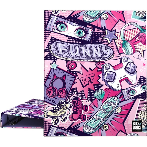 [GRA88142716] PASTAANILLAS A4 FOR.4D25 B&B MANGA