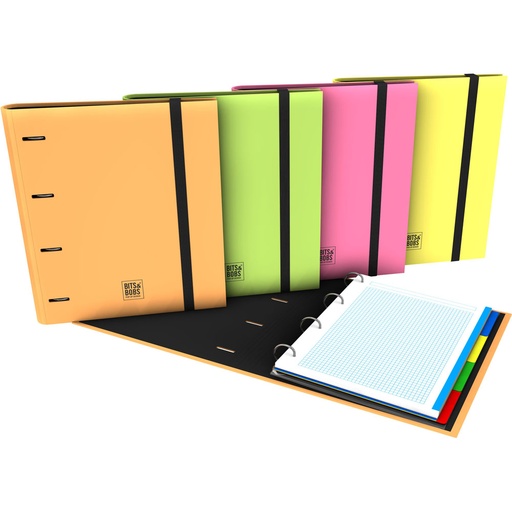 [GRA88104799] CARPEBOOK 4D35 A4 FO B&B FLUOR PAST SURT