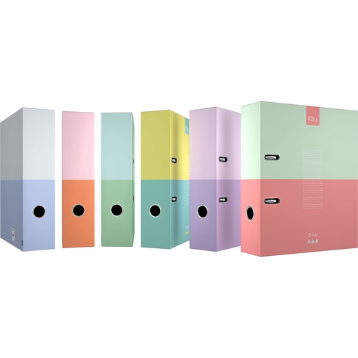 [GRA17262799] ARQUIVO A4 65MM C/RADO KURU3 SURTIDO