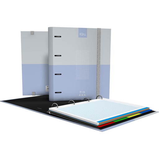 [GRA88101730] CARPEBOOK FORR 4D35 A4 KURU3 AZUL