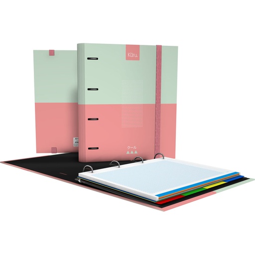 [GRA88101753] CARPEBOOK FORR 4D35 A4 KURU3 ROSA