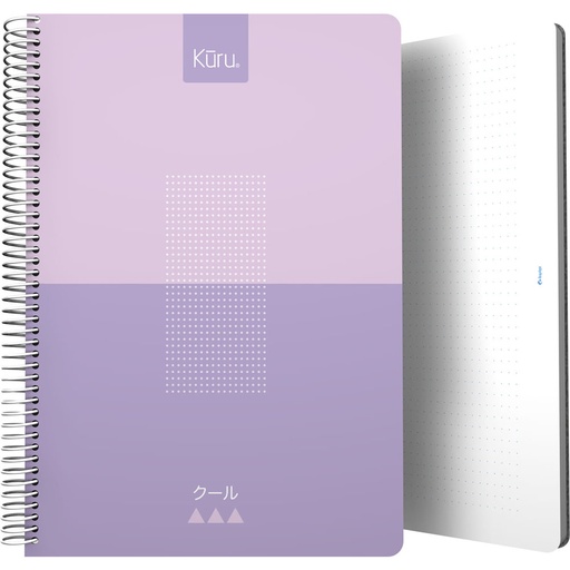 [GRA88424869] CADERNO PP Fo DOTS 80H 90G KURU3 LAVAND