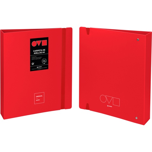 [GRA88140351] CARP ANILLAS 4D40 A4 UNEQ MINIMAL ROXO