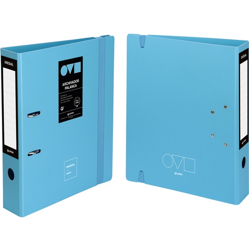 [GRA17262833] ARQUIVO A4 65MM UNEQ MINIMAL AZUL PA