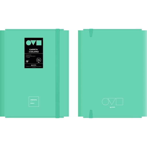 [GRA01225326] PASTA 3 SOLAPAS UNEQ MINIMAL MINT