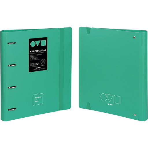 [GRA88104036] CARPEBOOK 4D35 A4 UNEQ MINIMAL TURQUES