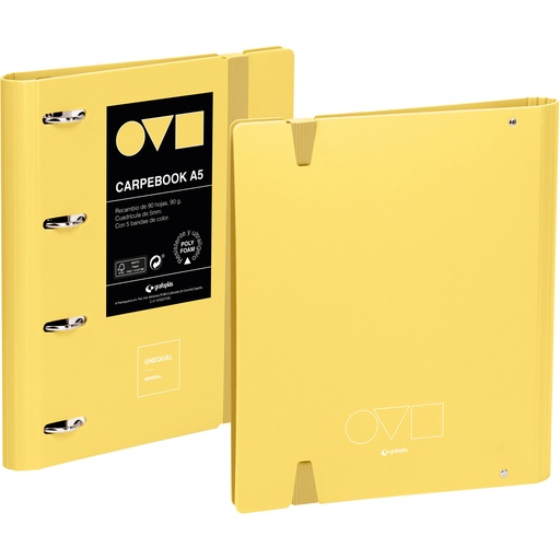 [GRA88110194] CARPEBOOK 4O25 A5 UNEQ MINIMAL AMARI S