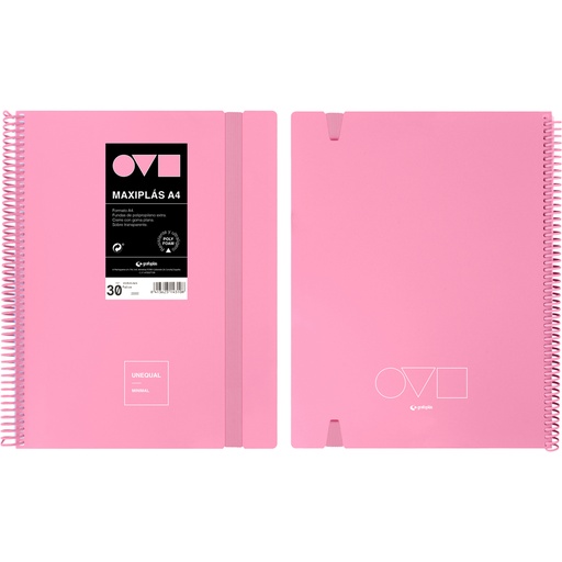 [GRA39223253] MAXIPLAS 30F A4 UNEQ MINIMAL ROSA