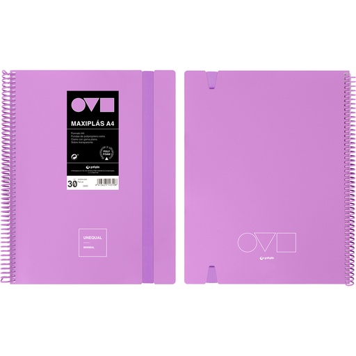 [GRA39223269] MAXIPLAS 30F A4 UNEQ MINIMAL LAVANDA