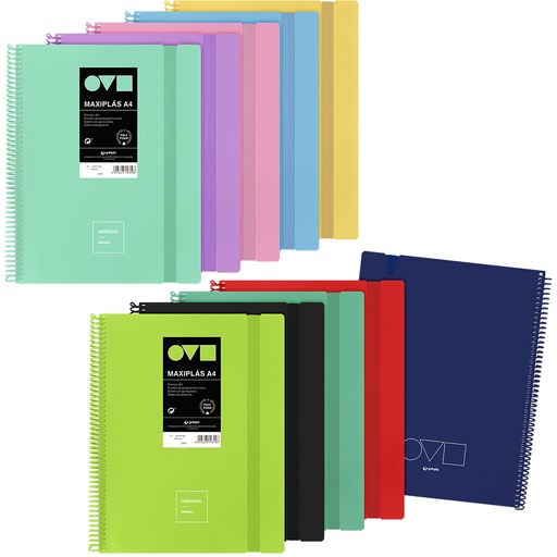 [GRA39224399] MAXIPLAS 40F A4 UNEQ MINIMAL SURTIDO