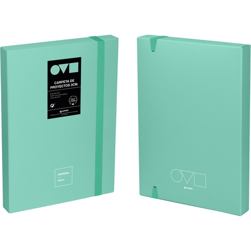 [GRA91271026] CAJA PROYECTO 3CM UNEQ MINIMAL MINT