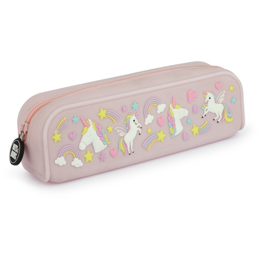 [GRA37761200] ESTOJO SILICONE 3D UNICORNIOS