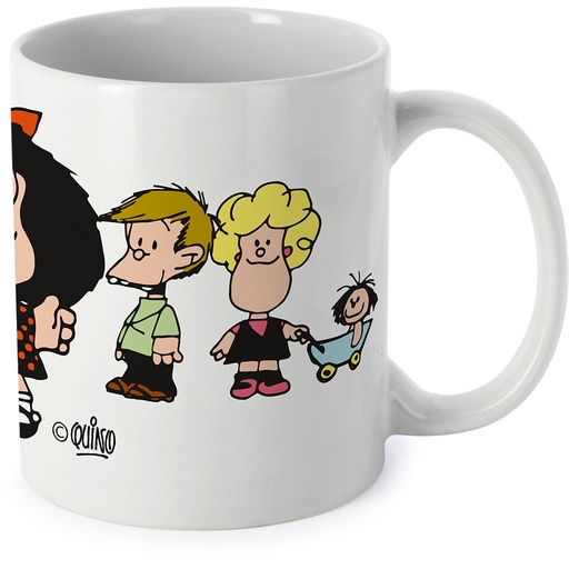 [GRA79892300] TAZA PORCELANA MAFALDA Y SUS AMIGOS