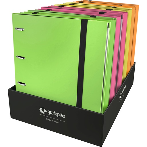 [GRA70996116] EXP.12 CARPEBOOK A4 FOR. FLUOR PASTEL